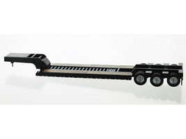 Low Boy Flatbed Trailer Black 1/87 (HO) Plastic Model Car HO Logistics HL-489