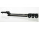Low Boy Flatbed Trailer Black 1/87 (HO) Plastic Model Car HO Logistics HL-489