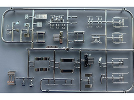 Chrome Plated Parts for Peterbilt 589 and Kenworth W990 Trucks 1/87 (HO) Plastic Model HO Logistics HL-18750