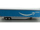 Trailer Wind Skirts for 53 Dry Vans White 1/87 (HO) Plastic Model Car HO Logistics HL-53093
