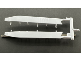 Trailer Wind Skirts for 53 Dry Vans White 1/87 (HO) Plastic Model Car HO Logistics HL-53093