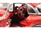 1961 Chevrolet Corvette Gasser Roman Red with Red Interior Limited Edition to 300 pieces Worldwide 1/18 Diecast Model Car ACME A1800935