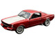 1965 Shelby GT350R Pro Touring Red Metallic with Silver Hood and Trunk Limited Edition to 350 pieces Worldwide 1/18 Diecast Model Car ACME A1801887 1965 Shelby GT350R Pro Touring Red Metallic with Silver Hood and Trunk Limited Edition to 350 pieces Worldwide 1/18 Diecast Model Car ACME A1801887