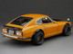 1970 Nissan Fairlady Z S30 RHD Right Hand Drive Orange with Carbon Hood Asian Collectibles Series 1/18 Diecast Model Car Sun Star SS-3516R