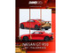 Nissan GT R50 By ItalDesign Red Metallic with Gold Accents 1/64 Diecast Model Car Inno Models IN64-R50-RED Nissan GT R50 By ItalDesign Red Metallic with Gold Accents 1/64 Diecast Model Car Inno Models IN64-R50-RED