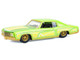 1970 Chevrolet Monte Carlo Lowrider Michael Heralda Special Edition Lime Green with Graphics Hobby Exclusive Series 1/64 Diecast Model Car Greenlight GL-2020002 1970 Chevrolet Monte Carlo Lowrider Michael Heralda Special Edition Lime Green with Graphics Hobby Exclusive Series 1/64 Diecast Model Car Greenlight GL-2020002