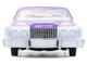 1973 Ford Thunderbird Lowrider Michael Heralda Special Edition Purple Metallic with Graphics and White Interior Hobby Exclusive Series 1/64 Diecast Model Car Greenlight GL-2020003 1973 Ford Thunderbird Lowrider Michael Heralda Special Edition Purple Metallic with Graphics and White Interior Hobby Exclusive Series 1/64 Diecast Model Car Greenlight GL-2020003