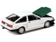 Toyota Sprinter Trueno AE86 RHD Right Hand Drive Keiichi Tsuchiya Dori Dori Mesh Wheels White with Green Carbon Hood 1/64 Diecast Model Car Hobby Japan HJ646052BDK Toyota Sprinter Trueno AE86 RHD Right Hand Drive Keiichi Tsuchiya Dori Dori Mesh Wheels White with Green Carbon Hood 1/64 Diecast Model Car Hobby Japan HJ646052BDK