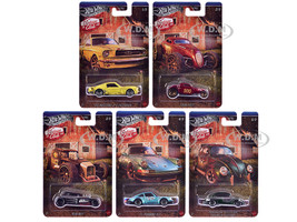 Vintage Club 5 piece Set H Silver Series Diecast Model Cars Hot Wheels HRT81-956H