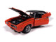 1969 Pontiac GTO Judge Carousel Red with Black Stripes and Black Vinyl Top Mecum Auctions American Muscle Series 1/18 Diecast Model Car Auto World AMM1351 1969 Pontiac GTO Judge Carousel Red with Black Stripes and Black Vinyl Top Mecum Auctions American Muscle Series 1/18 Diecast Model Car Auto World AMM1351