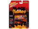 1974 Pontiac GTO Black and Red with Flame Graphics Black with Flames Series 1/64 Diecast Model Car Johnny Lightning JLSF027-JLSP405A 1974 Pontiac GTO Black and Red with Flame Graphics Black with Flames Series 1/64 Diecast Model Car Johnny Lightning JLSF027-JLSP405A