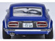 Nissan Fairlady Z RHD Right Hand Drive Akuma No Z Blue Metallic Wangan Midnight Comic #1 Version Manga 1/64 Diecast Model Car Autoart 20685