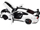 Ford Mustang Shelby GT500 Oxford White with Black Stripes 1/18 Model Car Autoart 73095 Ford Mustang Shelby GT500 Oxford White with Black Stripes 1/18 Model Car Autoart 73095
