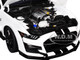 Ford Mustang Shelby GT500 Oxford White with Black Stripes 1/18 Model Car Autoart 73095 Ford Mustang Shelby GT500 Oxford White with Black Stripes 1/18 Model Car Autoart 73095