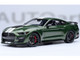 Ford Mustang Shelby GT500 Eruption Green Metallic with White Stripes 1/18 Model Car Autoart 73097