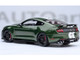 Ford Mustang Shelby GT500 Eruption Green Metallic with White Stripes 1/18 Model Car Autoart 73097