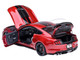 Ford Mustang Shelby GT500 Rapid Red Metallic with Black Stripes 1/18 Model Car Autoart 73098 Ford Mustang Shelby GT500 Rapid Red Metallic with Black Stripes 1/18 Model Car Autoart 73098