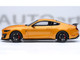 Ford Mustang Shelby GT500 Cyber Orange Metallic with Black Stripes 1/18 Model Car Autoart 73099