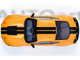 Ford Mustang Shelby GT500 Cyber Orange Metallic with Black Stripes 1/18 Model Car Autoart 73099