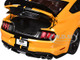 Ford Mustang Shelby GT500 Cyber Orange Metallic with Black Stripes 1/18 Model Car Autoart 73099