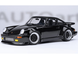 Porsche 911 930 Turbo Blackbird Black Wangan Midnight Comic #1 Version Manga 1/18 Model Car Autoart 78158