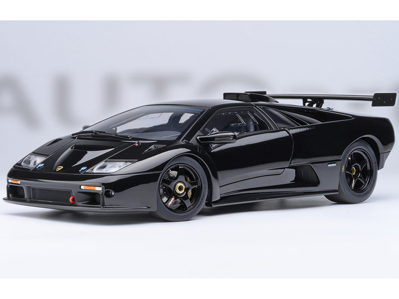 Lamborghini Diablo GTR Deep Black 1/18 Model Car Autoart AA79137