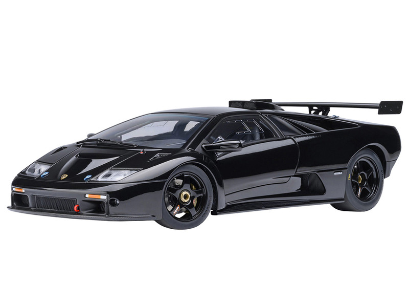 Lamborghini Diablo GTR Deep Black 1/18 Model Car Autoart AA79137