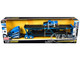 Mack Anthem Open Car Hauler Blue with Graphics and 1993 Chevrolet 454 SS Pickup Truck Blue with Graphics Toyo Tires Transporters Series 1/64 Diecast Models Maisto 11454-MJS03 Mack Anthem Open Car Hauler Blue with Graphics and 1993 Chevrolet 454 SS Pickup Truck Blue with Graphics Toyo Tires Transporters Series 1/64 Diecast Models Maisto 11454-MJS03