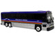 2001 MCI D4000 Coach Bus Gray Line of Alaska Dark Blue with Stripes Vintage Bus & Motorcoach Collection Limited Edition to 504 pieces Worldwide 1/87 (HO) Diecast Model Iconic Replicas 87-0621 2001 MCI D4000 Coach Bus Gray Line of Alaska Dark Blue with Stripes Vintage Bus & Motorcoach Collection Limited Edition to 504 pieces Worldwide 1/87 (HO) Diecast Model Iconic Replicas 87-0621