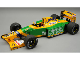 Benetton B192 #19 Alex Zanardi Test Car Formula One F1 Spanish GP 1992 Mythos Series with Display Case Limited Edition to 35 pieces Worldwide 1/18 Model Car Tecnomodel TM18-374C