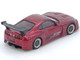 Toyota Supra A80 Top Secret GT300 RHD Right Hand Drive Red Metallic 1/64 Diecast Model Car Inno Models IN64-A80TS-RED