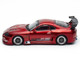 Toyota Supra A80 Top Secret GT300 RHD Right Hand Drive Red Metallic 1/64 Diecast Model Car Inno Models IN64-A80TS-RED