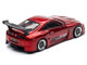 Toyota Supra A80 Top Secret GT300 RHD Right Hand Drive Red Metallic 1/64 Diecast Model Car Inno Models IN64-A80TS-RED