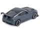 Nissan Fairlady Z Top Secret RZ34 RHD Right Hand Drive Stealth Gray with Carbon Hood and Black Top 1/64 Diecast Model Car Inno Models IN64-Z34TS-SG