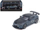 Nissan Fairlady Z Top Secret RZ34 RHD Right Hand Drive Stealth Gray with Carbon Hood and Black Top 1/64 Diecast Model Car Inno Models IN64-Z34TS-SG