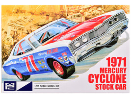 Skill 2 Model Kit 1971 Mercury Cyclone Stock Car 1/25 Scale Model MPC MPC1023