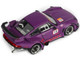 RWB 993 Rotana #18 Matt Purple with Graphics 1/64 Diecast Model Car Model Model MM64-RWB993-001 RWB 993 Rotana #18 Matt Purple with Graphics 1/64 Diecast Model Car Model Model MM64-RWB993-001