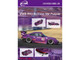 RWB 993 Rotana #18 Matt Purple with Graphics 1/64 Diecast Model Car Model Model MM64-RWB993-001