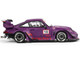 RWB 993 Rotana #18 Matt Purple with Graphics 1/64 Diecast Model Car Model Model MM64-RWB993-001 RWB 993 Rotana #18 Matt Purple with Graphics 1/64 Diecast Model Car Model Model MM64-RWB993-001