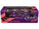 RWB 993 Rotana #18 Matt Purple with Graphics 1/64 Diecast Model Car Model Model MM64-RWB993-001