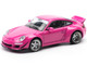 RWB 997 Pink 1/64 Diecast Model Car Pop Race PR640202 RWB 997 Pink 1/64 Diecast Model Car Pop Race PR640202