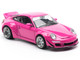 RWB 997 Pink 1/64 Diecast Model Car Pop Race PR640202 RWB 997 Pink 1/64 Diecast Model Car Pop Race PR640202
