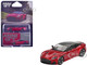 Aston Martin DBS RHD Right Hand Drive Hyper Red Metallic with Carbon Top Limited Edition 1/64 Diecast Model Car Mini GT MGT01065 Aston Martin DBS RHD Right Hand Drive Hyper Red Metallic with Carbon Top Limited Edition 1/64 Diecast Model Car Mini GT MGT01065