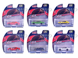 GreenLight Muscle Series 30 Set of 6 pieces 1/64 Diecast Model Cars Greenlight 13370SET