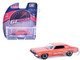 1969 Mercury Cougar Eliminator Dyno Don Red with Orange Stripes GreenLight Muscle Series 30 1/64 Diecast Model Car Greenlight 13370A