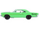 1970 Plymouth Road Runner Green with Black Hood Stripe GreenLight Muscle Series 30 1/64 Diecast Model Car Greenlight 13370B