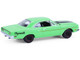 1970 Plymouth Road Runner Green with Black Hood Stripe GreenLight Muscle Series 30 1/64 Diecast Model Car Greenlight 13370B