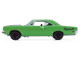 1970 Plymouth Road Runner Green with Black Hood Stripe GreenLight Muscle Series 30 1/64 Diecast Model Car Greenlight 13370B