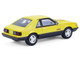 1979 Ford Mustang Cobra Fastback Bright Yellow with Cobra Good Graphics GreenLight Muscle Series 30 1/64 Diecast Model Car Greenlight 13370C