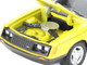 1979 Ford Mustang Cobra Fastback Bright Yellow with Cobra Good Graphics GreenLight Muscle Series 30 1/64 Diecast Model Car Greenlight 13370C